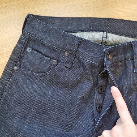 Men's NWOT Rag & Bone Slim Blue Jeans - Picture 5 of 8